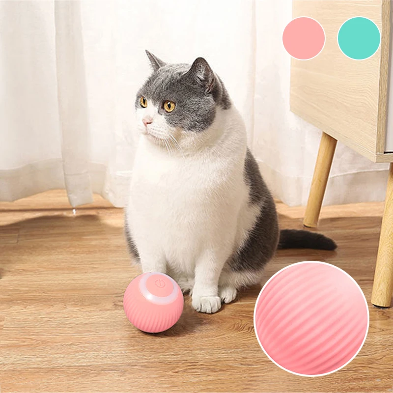 Smart Pet Toy Ball Silicone Self-hey Cat Toys Automatic Rolling Ball Electric USB Charging Toys Funny Kitten Toy Tease Cat Balls
Smart Pet Toy Ball Silicone Self-hey Cat Toys Automatic Rolling Ball Electric USB Charging Toys Funny Kitten Toy Tease Cat Balls