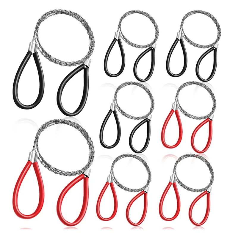 8Pcs PVC Pipe Cable Saw Stainless Steel Wire Saw PVC Pipe Cutter Hand Pocket String PVC Pipe Cutting Tool For Camping
8Pcs PVC Pipe Cable Saw Stainless Steel Wire Saw PVC Pipe Cutter Hand Pocket String PVC Pipe Cutting Tool For Camping