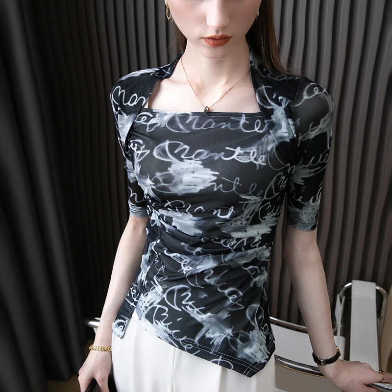 High Quality 2023 Women T-shirt Print Style Design Female Spring Summer Sexy Crop Tops Clothes Fashion Bodysuit Tees Y2k Goth
High Quality 2023 Women T-shirt Print Style Design Female Spring Summer Sexy Crop Tops Clothes Fashion Bodysuit Tees Y2k Goth