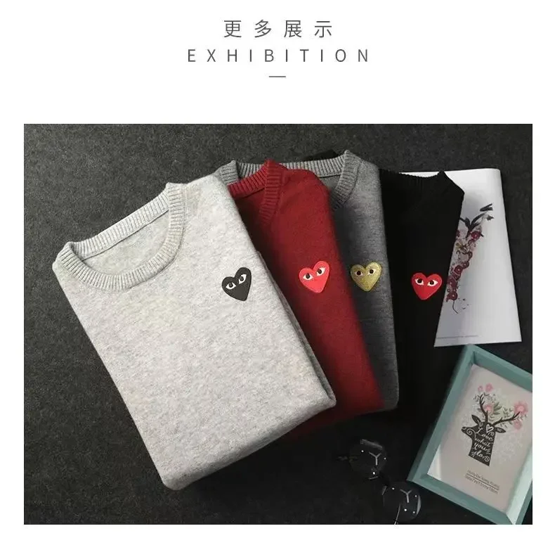 Autumn and winter new Japanese fashion brand embroidered round neck thick sweater knit bottom
Autumn and winter new Japanese fashion brand embroidered round neck thick sweater knit bottom