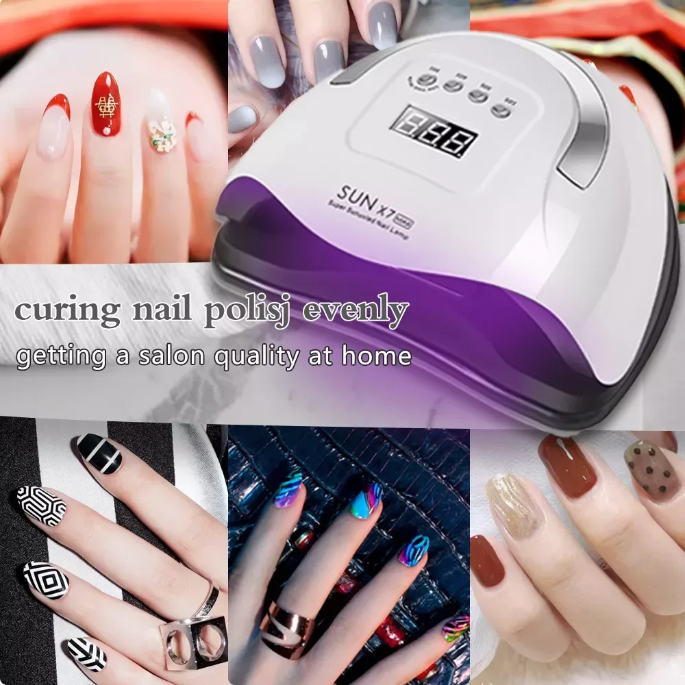NEW2023 Ice Nail Drying Lamp LED UV Lamps Dryer for Nails Equipment For Drying Gel Polish Timer Auto Sensor Manicure Pedicure Sa
NEW2023 Ice Nail Drying Lamp LED UV Lamps Dryer for Nails Equipment For Drying Gel Polish Timer Auto Sensor Manicure Pedicure Sa
