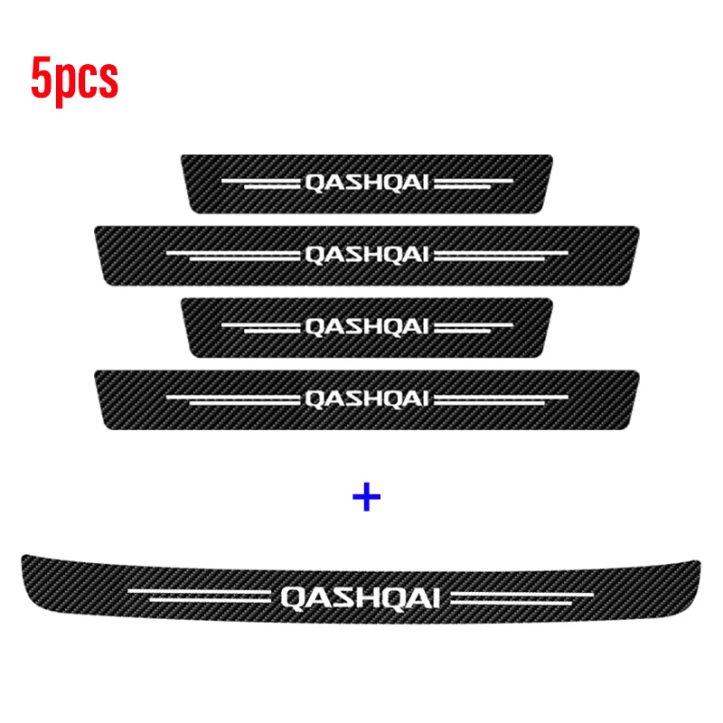 4 шт. для Nissan Qashqai J10 J11 2021 2020 2019 2018-2011 2007 наклейка на порог автомобиля, наклейка на порог багажника, бампер, педаль, защитные накладки 
4 шт. для Nissan Qashqai J10 J11 2021 2020 2019 2018-2011 2007 наклейка на порог автомобиля, наклейка на порог багажника, бампер, педаль, защитные накладки