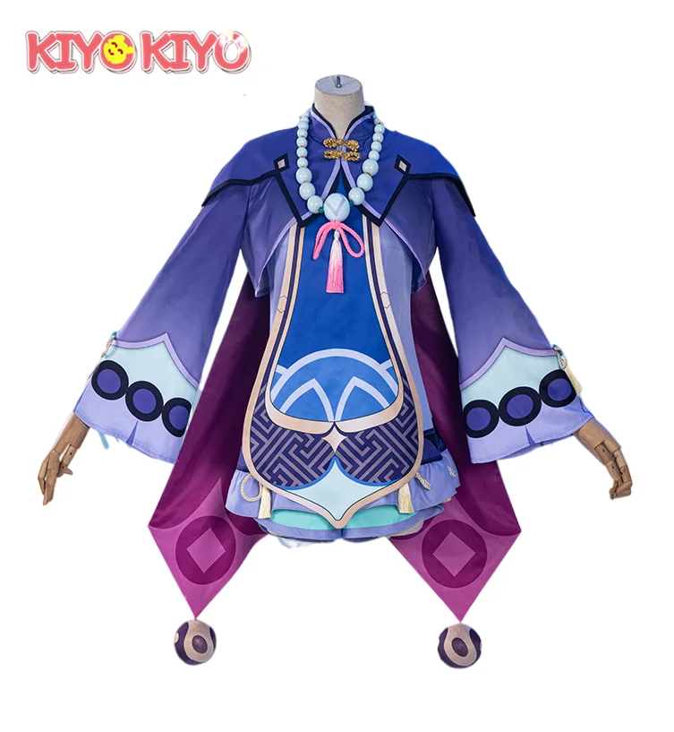 

KIYO-KIYO In stock Game Genshin Impact Cosplay Qiqi Costume Qiqi Cosplay Costume Halloween