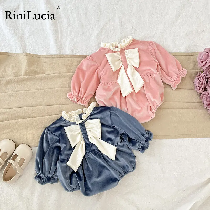 RiniLucia 2022 Autumn New Baby Girl Ruffle Collar Bodysuit Bowknot Cute Baby Jumpsuit Infant Long Sleeve Clothes Cotton Onesie
RiniLucia 2022 Autumn New Baby Girl Ruffle Collar Bodysuit Bowknot Cute Baby Jumpsuit Infant Long Sleeve Clothes Cotton Onesie