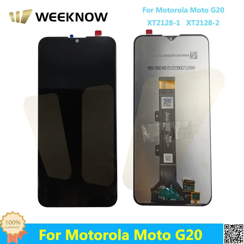 For Motorola Moto G20 LCD Display Screen Assembly Replacement in Black For XT2128-1 XT2128-2+Free Tool
For Motorola Moto G20 LCD Display Screen Assembly Replacement in Black For XT2128-1 XT2128-2+Free Tool