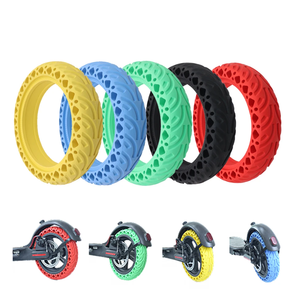 Solid Tire for Electric Scooter, Honeycomb Shock Absorber, Damping Red Tyre, Durable Rubber, Xiaomi Mijia M365 Pro, 8.5 in
Solid Tire for Electric Scooter, Honeycomb Shock Absorber, Damping Red Tyre, Durable Rubber, Xiaomi Mijia M365 Pro, 8.5 in