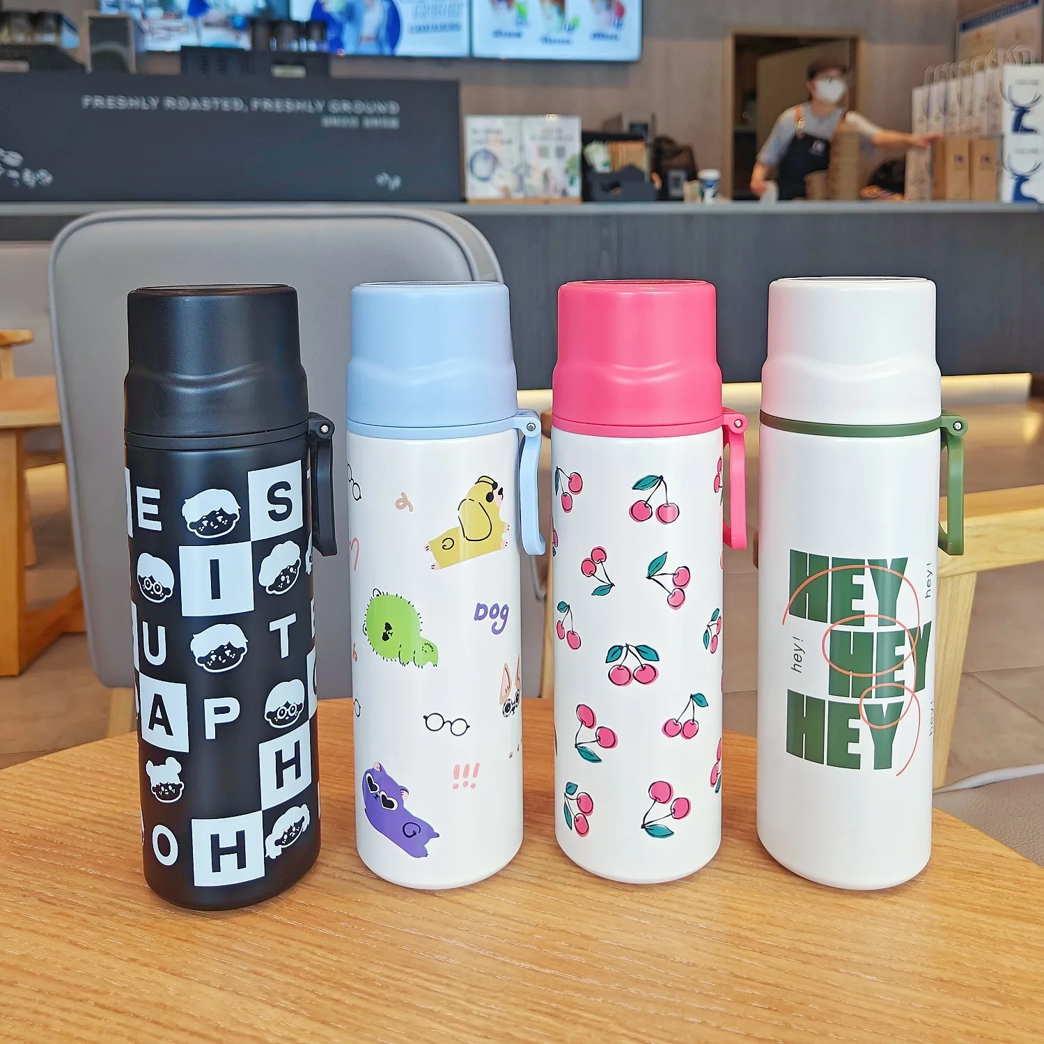 Vacuum Water Bottle Insulated Stainless Steel Coffee Cup Mug School Thermal Bottle Cute Tumbler Thermal and Hot Thermal Thermos
Vacuum Water Bottle Insulated Stainless Steel Coffee Cup Mug School Thermal Bottle Cute Tumbler Thermal and Hot Thermal Thermos