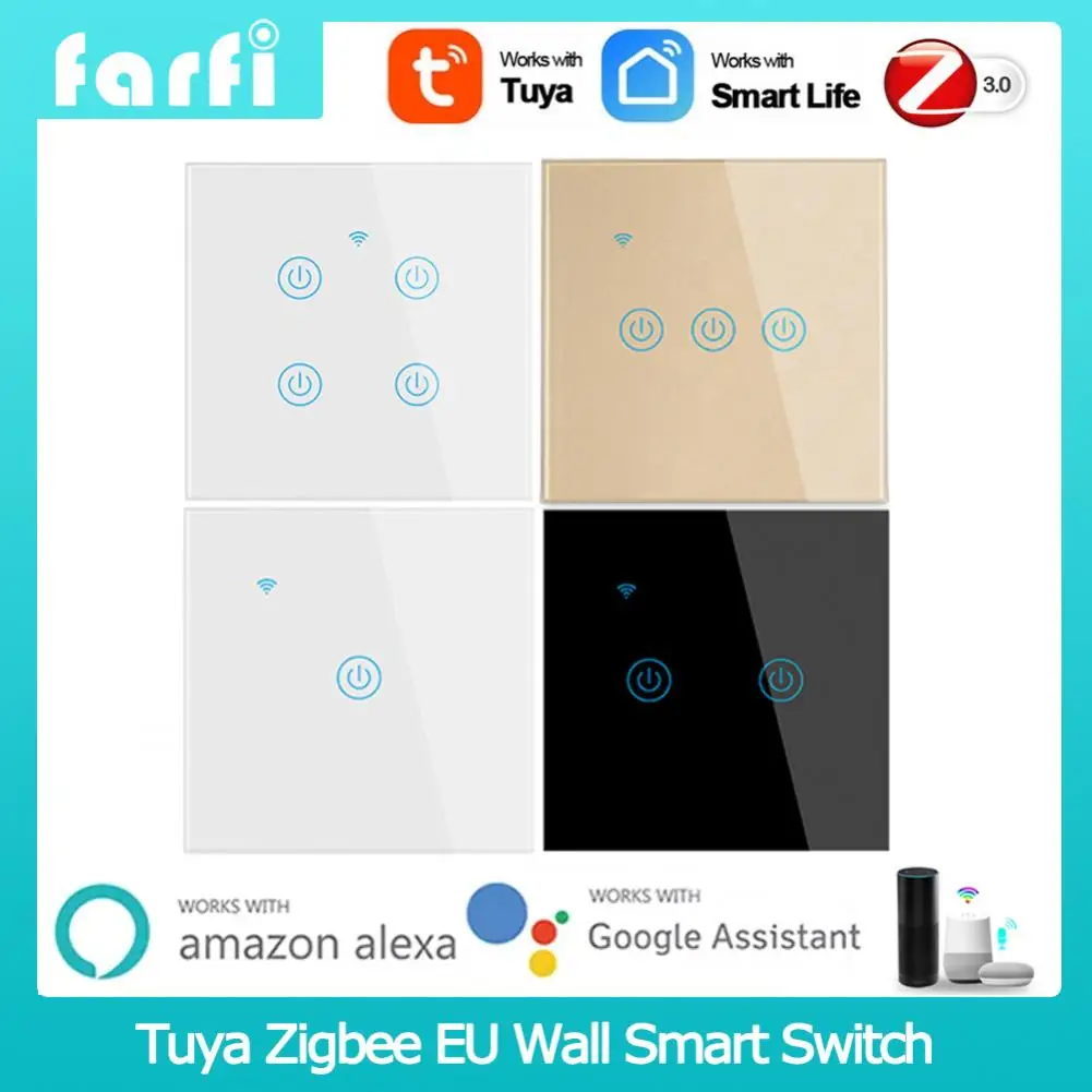 Tuya Zigbee Smart Light Switch No Neutral Wire Smart Life App Remote Control Wall Switch Panel Works With Alexa Google Home
Tuya Zigbee Smart Light Switch No Neutral Wire Smart Life App Remote Control Wall Switch Panel Works With Alexa Google Home