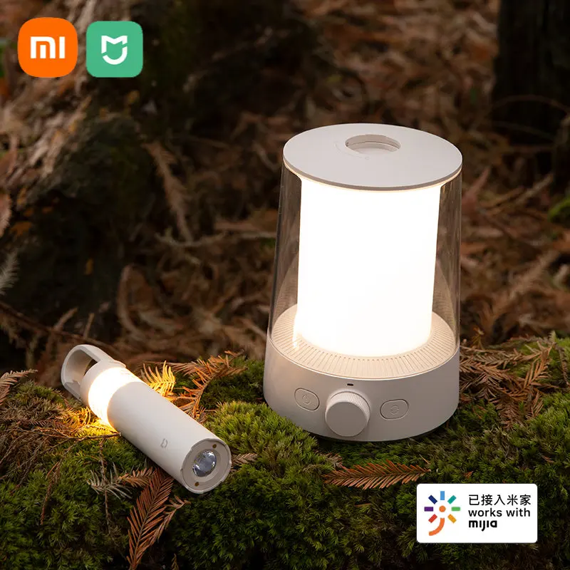 Умный походный светильник Xiaomi Mijia, портативный фонарик с раздельным двойным освещением, перезаряжаемый уличный светильник для палатки
Умный походный светильник Xiaomi Mijia, портативный фонарик с раздельным двойным освещением, перезаряжаемый уличный светильник для палатки