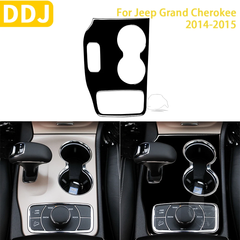 For Jeep Grand Cherokee 2014 2015 Accessories Piano Black Plastic Car Interior Gear Cup Holder Panel Trim Sticker LHD RHD
For Jeep Grand Cherokee 2014 2015 Accessories Piano Black Plastic Car Interior Gear Cup Holder Panel Trim Sticker LHD RHD