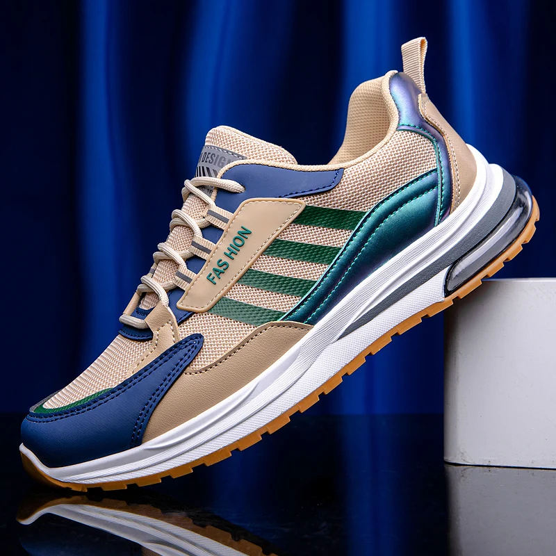 Fashion Men Sneakers Platform Running Shoes Air Cushion Sneakers Trend Casual Shoes Non-slip Athletic Shoes 39-44 scarpe da uomo
Fashion Men Sneakers Platform Running Shoes Air Cushion Sneakers Trend Casual Shoes Non-slip Athletic Shoes 39-44 scarpe da uomo