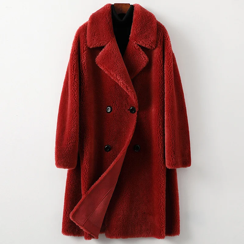Luxury Warm Women Long Coats Elegant Natural Lamb Fur Overcoats Real Fur Jackets 2022 Autumn Winter Thick Fashion Outerwear F140
Luxury Warm Women Long Coats Elegant Natural Lamb Fur Overcoats Real Fur Jackets 2022 Autumn Winter Thick Fashion Outerwear F140