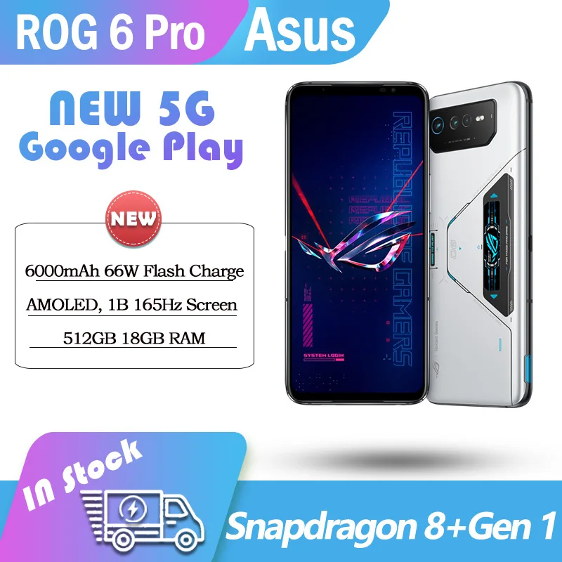 Оригинальный Смартфон ASUS ROG Phone 6 Pro, Snapdragon 8 + Gen 1, смартфон с аккумулятором 6000 мАч, 165 Гц, AMOLED, 18 ГБ ОЗУ, 512 Гб ПЗУ, игровой Глобальный ROM
Оригинальный Смартфон ASUS ROG Phone 6 Pro, Snapdragon 8 + Gen 1, смартфон с аккумулятором 6000 мАч, 165 Гц, AMOLED, 18 ГБ ОЗУ, 512 Гб ПЗУ, игровой Глобальный ROM