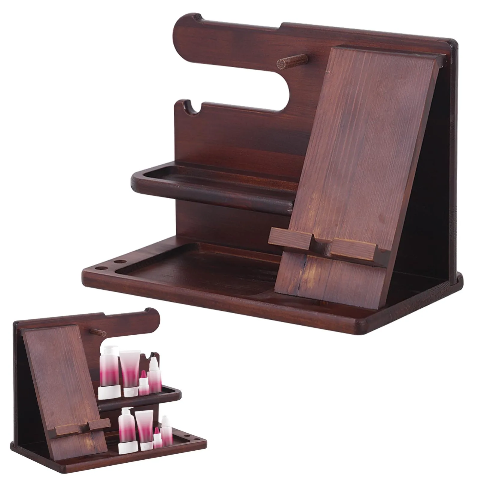Nightstand Wallet Watch Storage Organizer Wood Craft Desktop No Punching Key Multi Layers Load Bearing Phone Docking Station
Nightstand Wallet Watch Storage Organizer Wood Craft Desktop No Punching Key Multi Layers Load Bearing Phone Docking Station