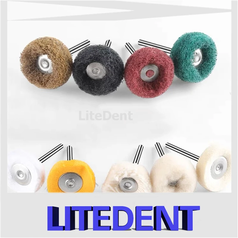 17Pcs Dental Polishing Wheel Wool Cotton Prophy Brushes HP Shank Dental Mini Polishing Brush Cotton & Cloth Polishing Brush
17Pcs Dental Polishing Wheel Wool Cotton Prophy Brushes HP Shank Dental Mini Polishing Brush Cotton & Cloth Polishing Brush