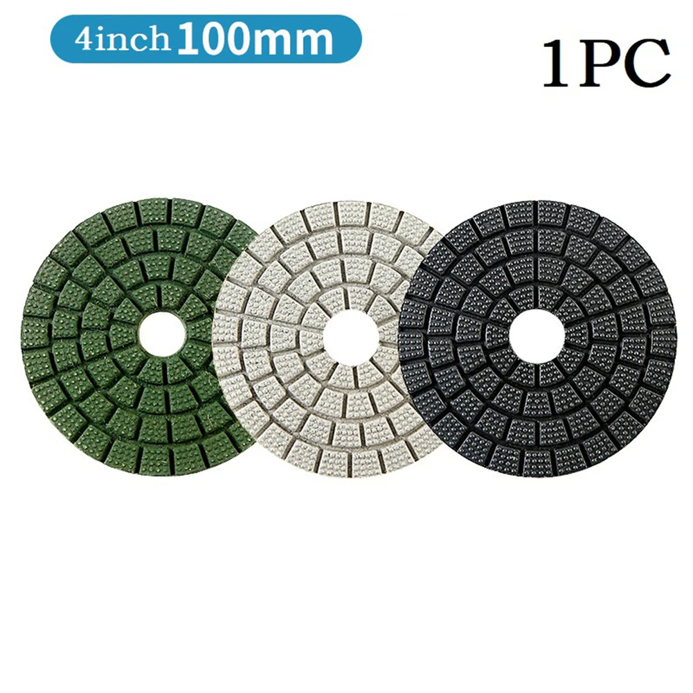 1 Pc Diamond Polishing Pads 100mm 4inch Wet Pads Flexible Grinding Disc For Granite Polishing Cleaning Angle Grinder Accessories
1 Pc Diamond Polishing Pads 100mm 4inch Wet Pads Flexible Grinding Disc For Granite Polishing Cleaning Angle Grinder Accessories