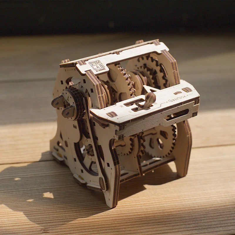 Ukraine Wooden Mechanical Transmission Assembly Model Black Technology Birthday Gift Creative Toy Gearbox
Ukraine Wooden Mechanical Transmission Assembly Model Black Technology Birthday Gift Creative Toy Gearbox
