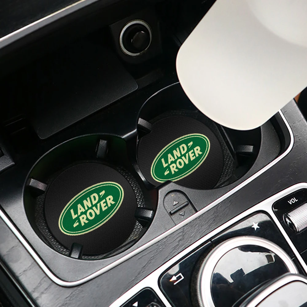 Car Emblem Coasters Non-slip Cup Mat Car Interior Accessories For LandRover Utogiography Supercharged Discovery Velar Evoque SVR
Car Emblem Coasters Non-slip Cup Mat Car Interior Accessories For LandRover Utogiography Supercharged Discovery Velar Evoque SVR