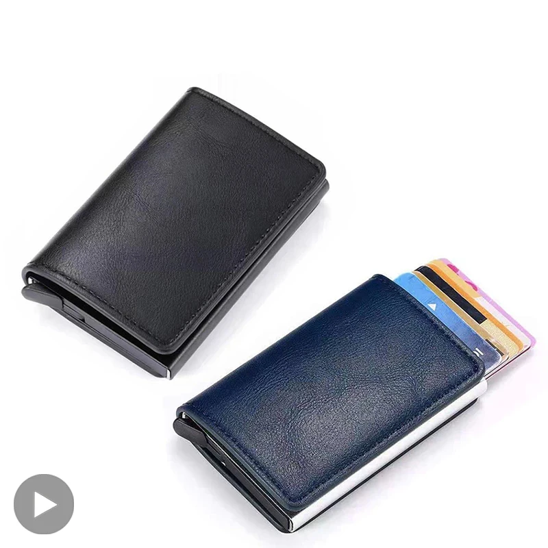 Business Card Holder Case Bank Credit Cardholder Rfid Metal Men Wallet Male Minimalist Slim Smart Mini Small Purse Short Wolet
Business Card Holder Case Bank Credit Cardholder Rfid Metal Men Wallet Male Minimalist Slim Smart Mini Small Purse Short Wolet