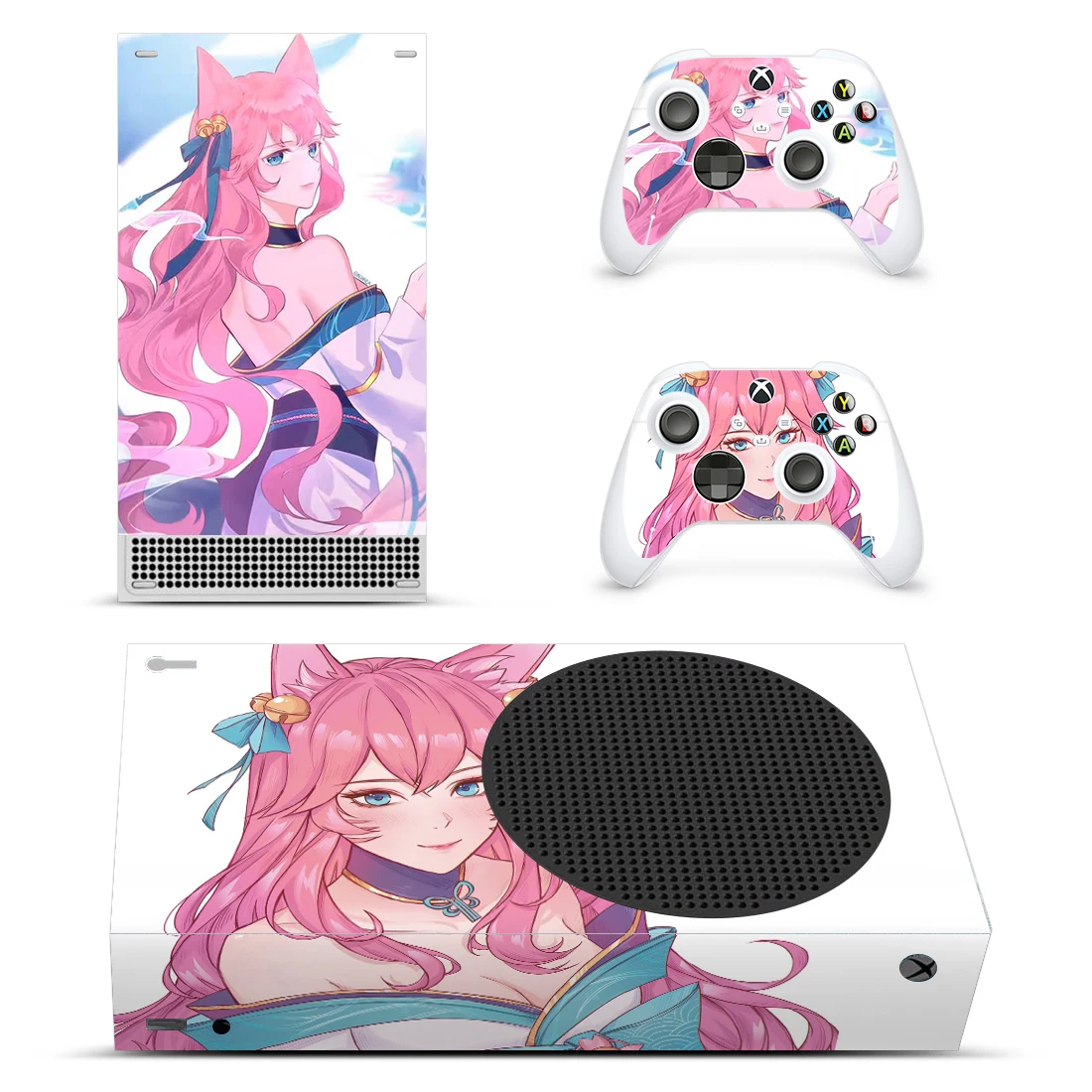 Наклейка для консоли Red Girl Style Xbox Series S, наклейка для консоли и 2 контроллера, стиль 1
Наклейка для консоли Red Girl Style Xbox Series S, наклейка для консоли и 2 контроллера, стиль 1