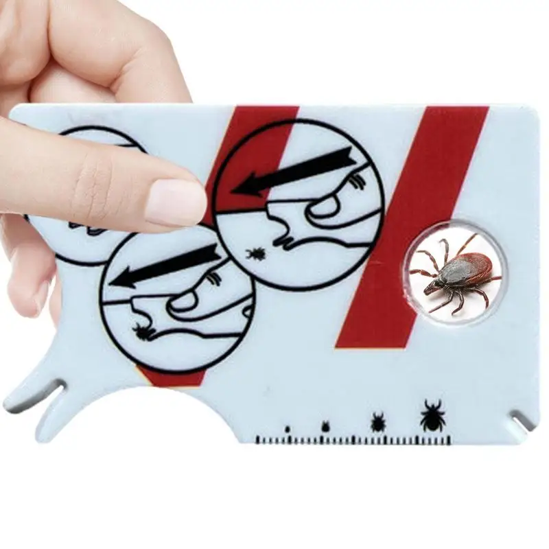 

Tick Card For People Allows Easy Removal Of Ticks Tick Remover For Dogs And Cats With Handy Pocket Size 8.5 X 5.4 X 0.1cm