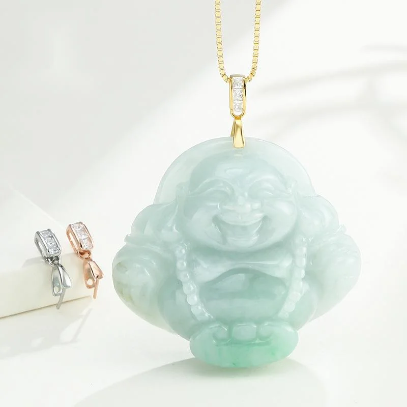 S925 Silver for Men Women's Inlaid Buddha's Stone, Jade, Jade Clasp Necklace, Pendant
S925 Silver for Men Women's Inlaid Buddha's Stone, Jade, Jade Clasp Necklace, Pendant