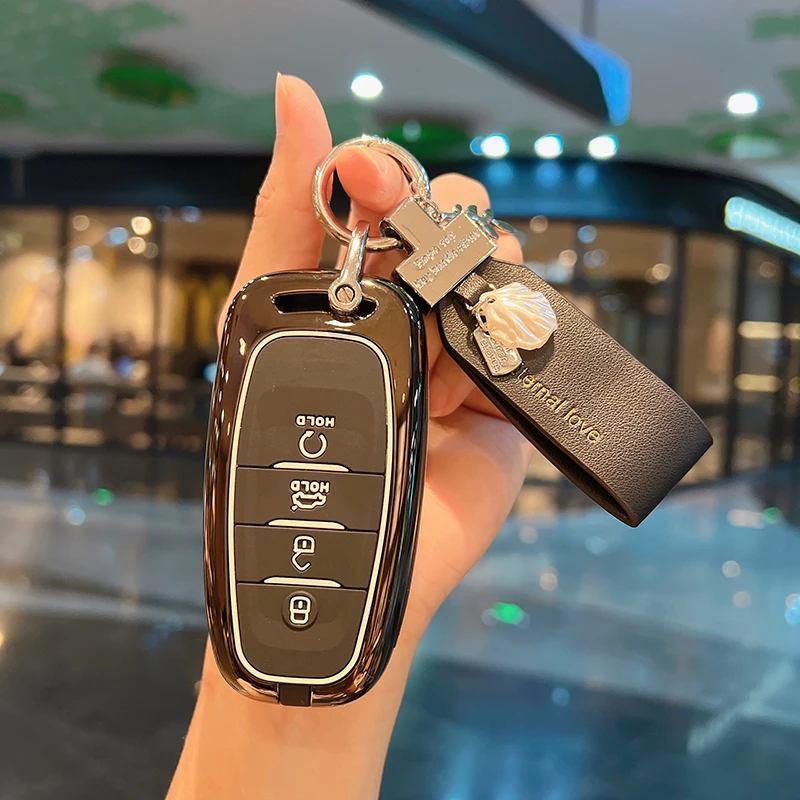 Aluminum Alloy for Hongqi HS5 HS7 EHS9 H9 H5 Car Key Case High Grade Shell Buckle Bag Men Women's Decoration Car Key Cover
Aluminum Alloy for Hongqi HS5 HS7 EHS9 H9 H5 Car Key Case High Grade Shell Buckle Bag Men Women's Decoration Car Key Cover