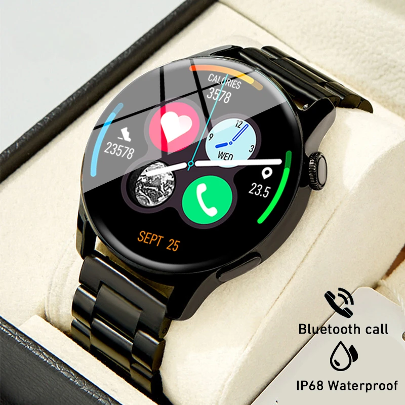 

Новинка 390*390 Bluetooth Смарт-часы с вызовом для мужчин GT3 Pro AMOLED HD Pixel спортивный фитнес-трекер водонепроницаемые мужские и женские Смарт-часы 2023