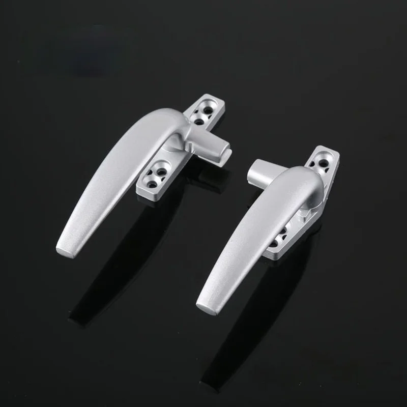 Aluminum alloy window handle with lock Inner Flat Open Inner Open Curtain timber casement window sliding door handles Hardware 
Aluminum alloy window handle with lock Inner Flat Open Inner Open Curtain timber casement window sliding door handles Hardware