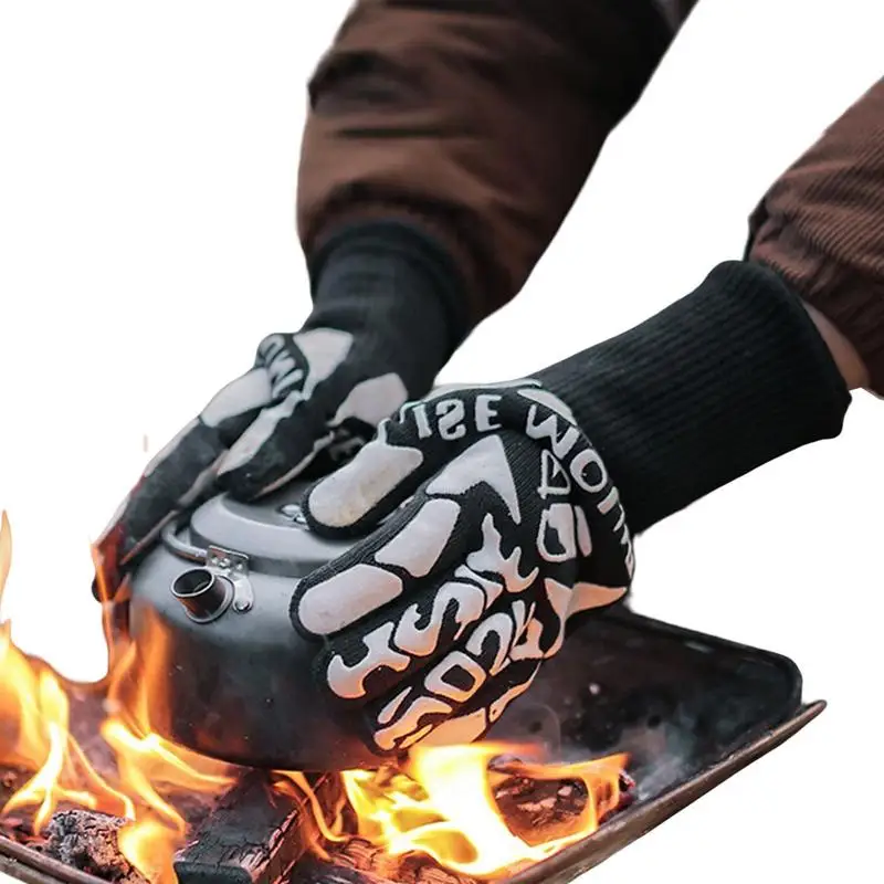 1 Pair BBQ Oven Mitts Silicone Heat Resistant Anti-slip Insulated Baking Gloves Lengthened Grilling Glove for Baking Cooking BBQ
1 Pair BBQ Oven Mitts Silicone Heat Resistant Anti-slip Insulated Baking Gloves Lengthened Grilling Glove for Baking Cooking BBQ