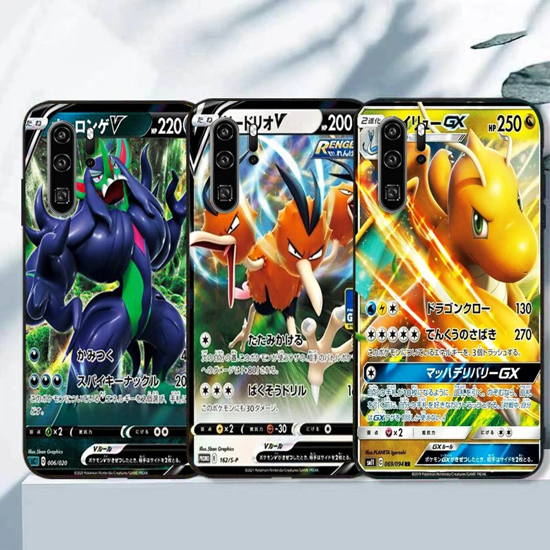 Pokémon Flash Card Phone Cases For Huawei Honor P30 P40 Pro P30 Pro Honor 8X V9 10i 10X Lite 9A 9 10 Lite Funda Back Cover
Pokémon Flash Card Phone Cases For Huawei Honor P30 P40 Pro P30 Pro Honor 8X V9 10i 10X Lite 9A 9 10 Lite Funda Back Cover