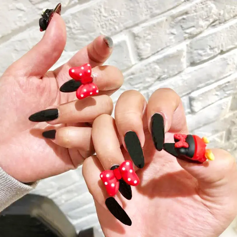 Disney Anime Mickey Mouse Donald Duck Daisy Three-Dimensional Nail Patch Lotso Pooh Bear Fake Nails Full Cover Manicure Patch
Disney Anime Mickey Mouse Donald Duck Daisy Three-Dimensional Nail Patch Lotso Pooh Bear Fake Nails Full Cover Manicure Patch