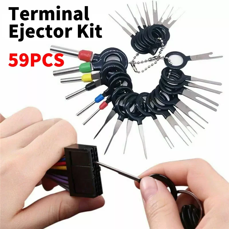 11/21/36/59pcs Harness Terminal Ejector Line Maintenance Kit Stainless Steel Single Needle Double Needle Flat Tip Car Repair
11/21/36/59pcs Harness Terminal Ejector Line Maintenance Kit Stainless Steel Single Needle Double Needle Flat Tip Car Repair