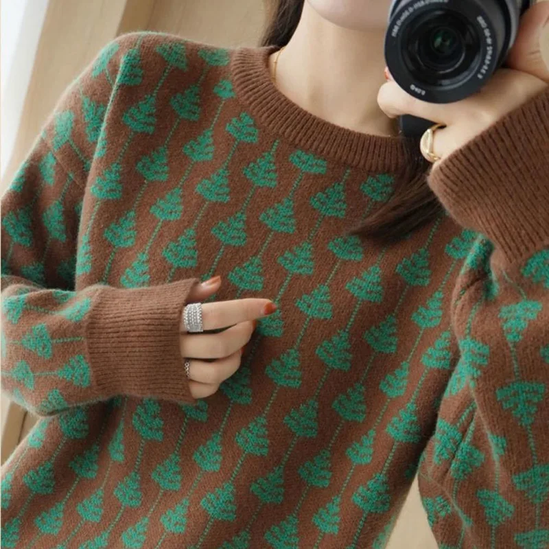 Новые комбинированные пуловеры geprt Alle Match, Gebreide Trui Vrouwen Kleding Herfst Nieuwe, повседневные Большие теплые кофты в Корейском стиле
Новые комбинированные пуловеры geprt Alle Match, Gebreide Trui Vrouwen Kleding Herfst Nieuwe, повседневные Большие теплые кофты в Корейском стиле