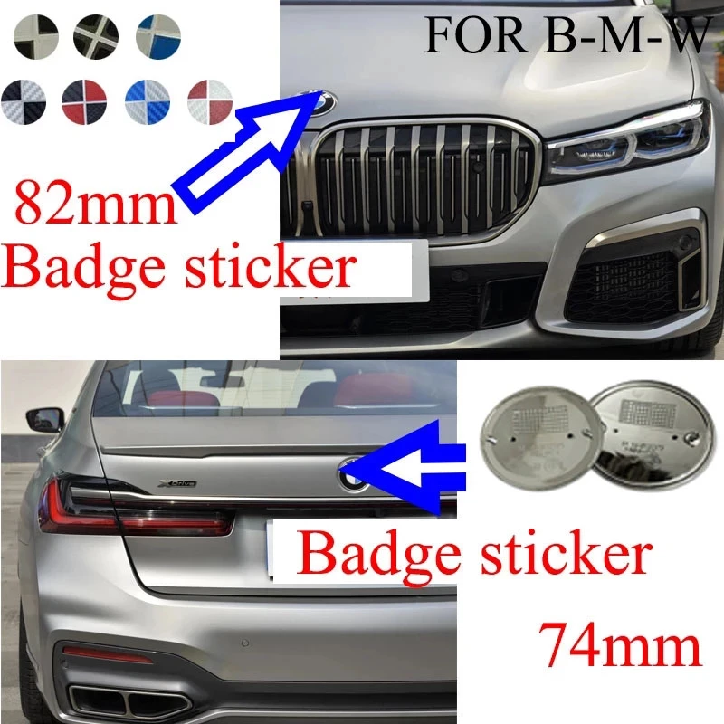 82mm 74mm 45mm Car Front Hood Rear Trunk Emblem Badge Bonnet Logo For BMW E46 E60 E39 E36 E87 F30 F10 X3 X5 X7 E90 Accessories
82mm 74mm 45mm Car Front Hood Rear Trunk Emblem Badge Bonnet Logo For BMW E46 E60 E39 E36 E87 F30 F10 X3 X5 X7 E90 Accessories