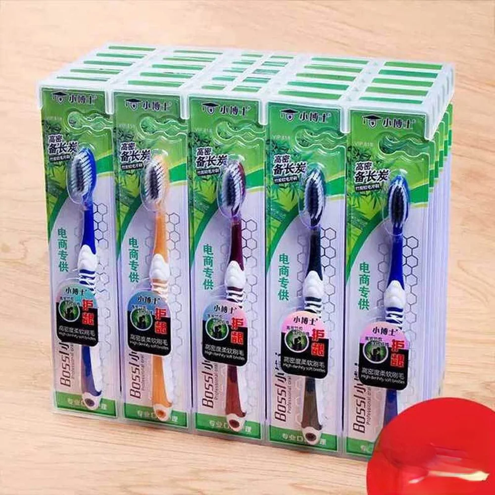 Toothbrush Soft Hair Bamboo Charcoal Fiber Ultra-fine Soft Adult Medium Brush Head Family Couple
Toothbrush Soft Hair Bamboo Charcoal Fiber Ultra-fine Soft Adult Medium Brush Head Family Couple
