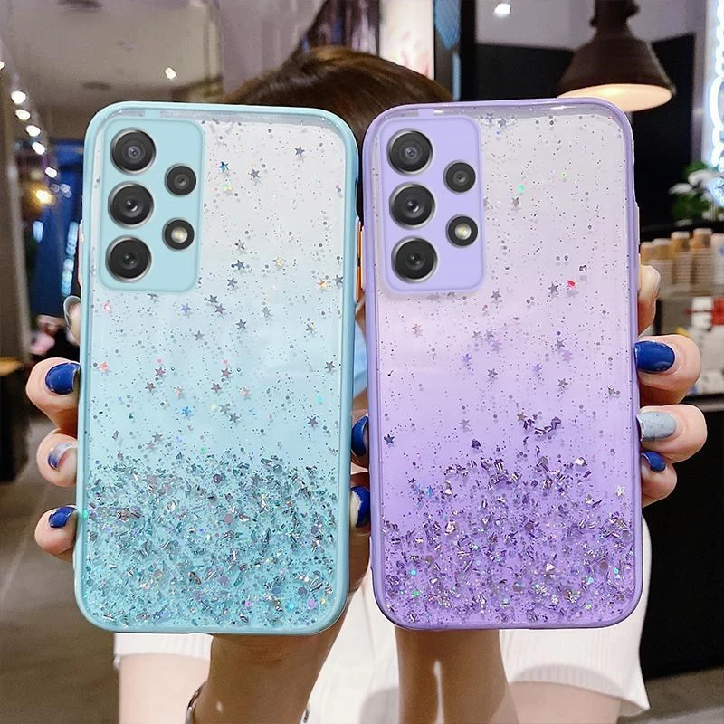 Bling Glitter Star Case For Samsung Galaxy S21 S20 Plus Ultra FE A21S A31 A51 A71 A02S A22 A32 A42 A52 A72 A03S A11 Back Cover
Bling Glitter Star Case For Samsung Galaxy S21 S20 Plus Ultra FE A21S A31 A51 A71 A02S A22 A32 A42 A52 A72 A03S A11 Back Cover