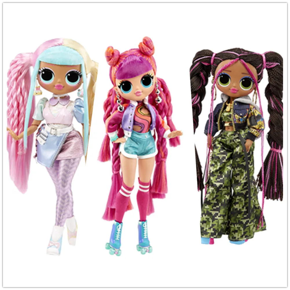 new Original MGA LOL doll 25cm long white Hair OMG fashion big sister 9 joints Big eyes Beautiful doll Best Gift
new Original MGA LOL doll 25cm long white Hair OMG fashion big sister 9 joints Big eyes Beautiful doll Best Gift