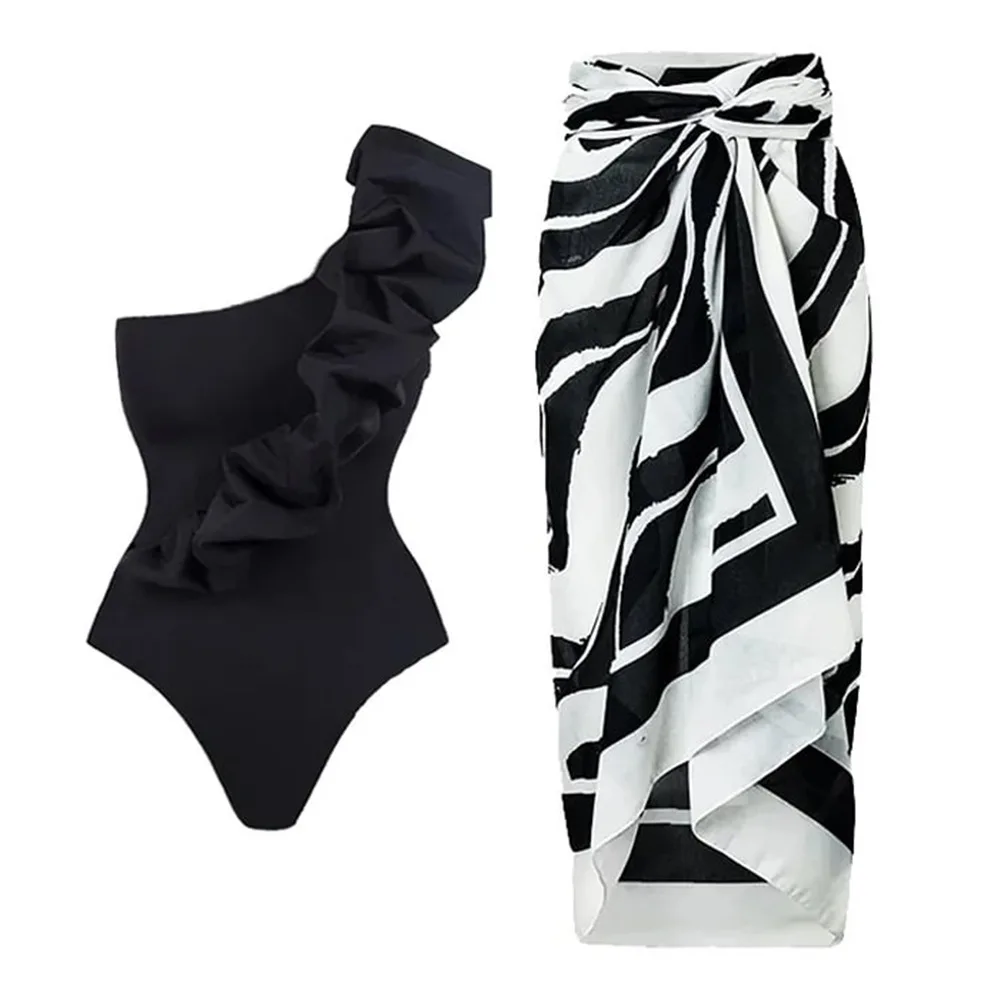 Women 2023 Sexy Ruffle One Piece Swimsuit Skirt Summer Vintage Bikinis Print Swimwear Beachwear Summer Dress Monokini Bath Suit
Women 2023 Sexy Ruffle One Piece Swimsuit Skirt Summer Vintage Bikinis Print Swimwear Beachwear Summer Dress Monokini Bath Suit