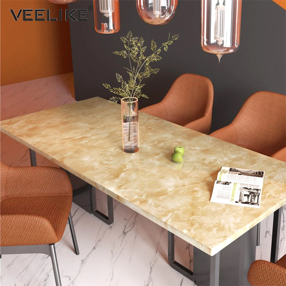 Marble Vinyl Film Self Adhesive Wallpaper Bathroom Kitchen Cupboard Countertop Contact Paper Waterproof Wall Sticker Home Decor
Marble Vinyl Film Self Adhesive Wallpaper Bathroom Kitchen Cupboard Countertop Contact Paper Waterproof Wall Sticker Home Decor