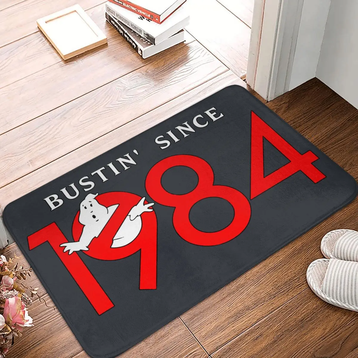 Ghostbusters 1984 Film Kitchen Non-Slip Carpet Bustin Since 1984 Bedroom Mat Welcome Doormat Home Decoration Rug
Ghostbusters 1984 Film Kitchen Non-Slip Carpet Bustin Since 1984 Bedroom Mat Welcome Doormat Home Decoration Rug