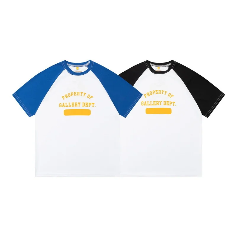 GALLERY DEPT Summer new fashion short-sleeved men's hip-hop street cotton short-sleeved sportswear casual letter T-shirt
GALLERY DEPT Summer new fashion short-sleeved men's hip-hop street cotton short-sleeved sportswear casual letter T-shirt