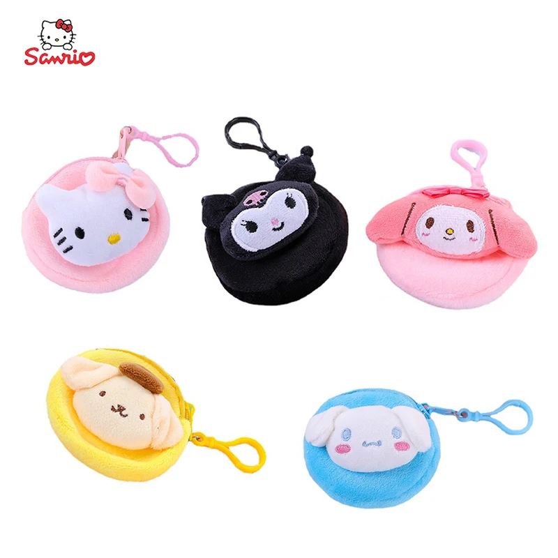 Милые плюшевые сумки «Hello Kitty» Sanrio, плюшевые сумки Kuromi Melody, милые Мультяшные плюшевые клатчи, кошелек для монет, подвеска для девочки
Милые плюшевые сумки «Hello Kitty» Sanrio, плюшевые сумки Kuromi Melody, милые Мультяшные плюшевые клатчи, кошелек для монет, подвеска для девочки