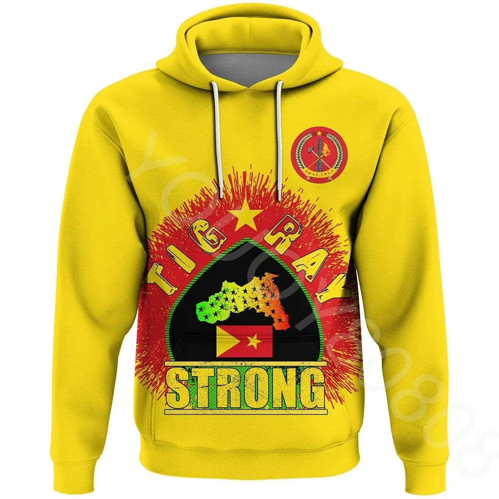 African Region Men's Sweatshirt Casual Loose Sweater Hoodie Tigray Strong Yellow Pullover Autumn Winter New 2022
African Region Men's Sweatshirt Casual Loose Sweater Hoodie Tigray Strong Yellow Pullover Autumn Winter New 2022