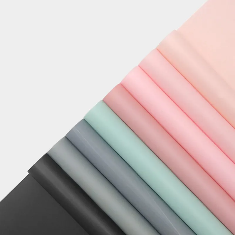 58cmX11yards Solid Color Water Proof Flower Wrapping Paper Translucent Matte Cellophane Holiday Gift Florist Packaging Material 
58cmX11yards Solid Color Water Proof Flower Wrapping Paper Translucent Matte Cellophane Holiday Gift Florist Packaging Material