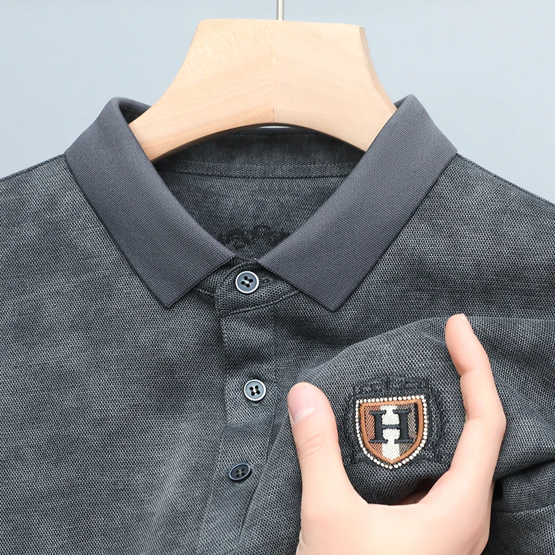 Brand Embroidery men's tie-dye polo shirt 45% cotton golf ball suit summer casual Short sleeve tee korea luxury men's clothing
Brand Embroidery men's tie-dye polo shirt 45% cotton golf ball suit summer casual Short sleeve tee korea luxury men's clothing