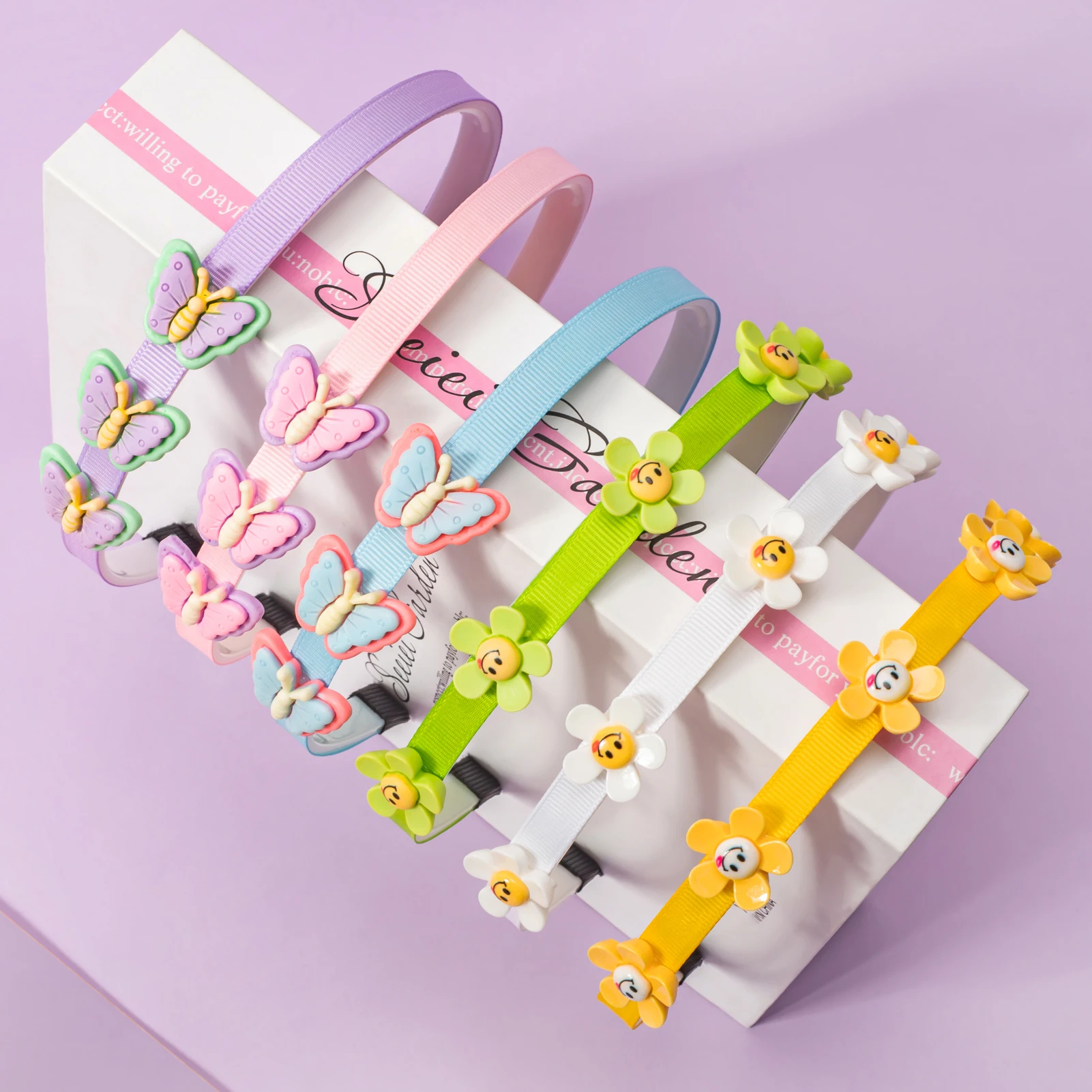 6 Pc/lot New Cute Candy Colors Cartoon Flower Butterfly Hairbands Clips for Girls Kids Sweet Headband Hair Accessories Wholesale
6 Pc/lot New Cute Candy Colors Cartoon Flower Butterfly Hairbands Clips for Girls Kids Sweet Headband Hair Accessories Wholesale