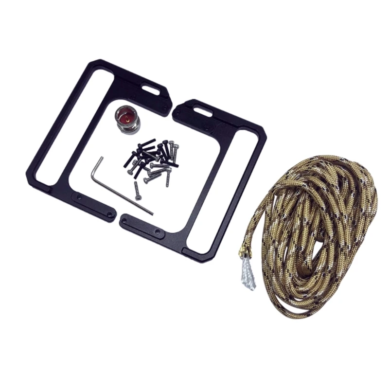 Mobile Radio Bracket Set for XIEGU X6100 Transceiver with Oxidized Surface Drop Shipping
Mobile Radio Bracket Set for XIEGU X6100 Transceiver with Oxidized Surface Drop Shipping