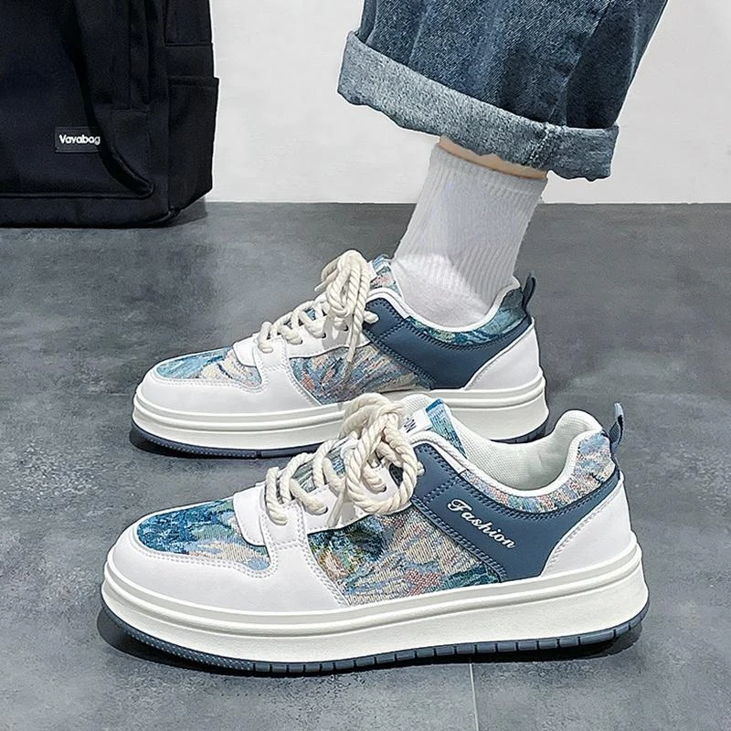 2023 Men Shoes Casual Male Sneakers Platform Leather Outdoor Walking Tennis Fashion Designer Luxury Loafers Student Summer Flat
2023 Men Shoes Casual Male Sneakers Platform Leather Outdoor Walking Tennis Fashion Designer Luxury Loafers Student Summer Flat