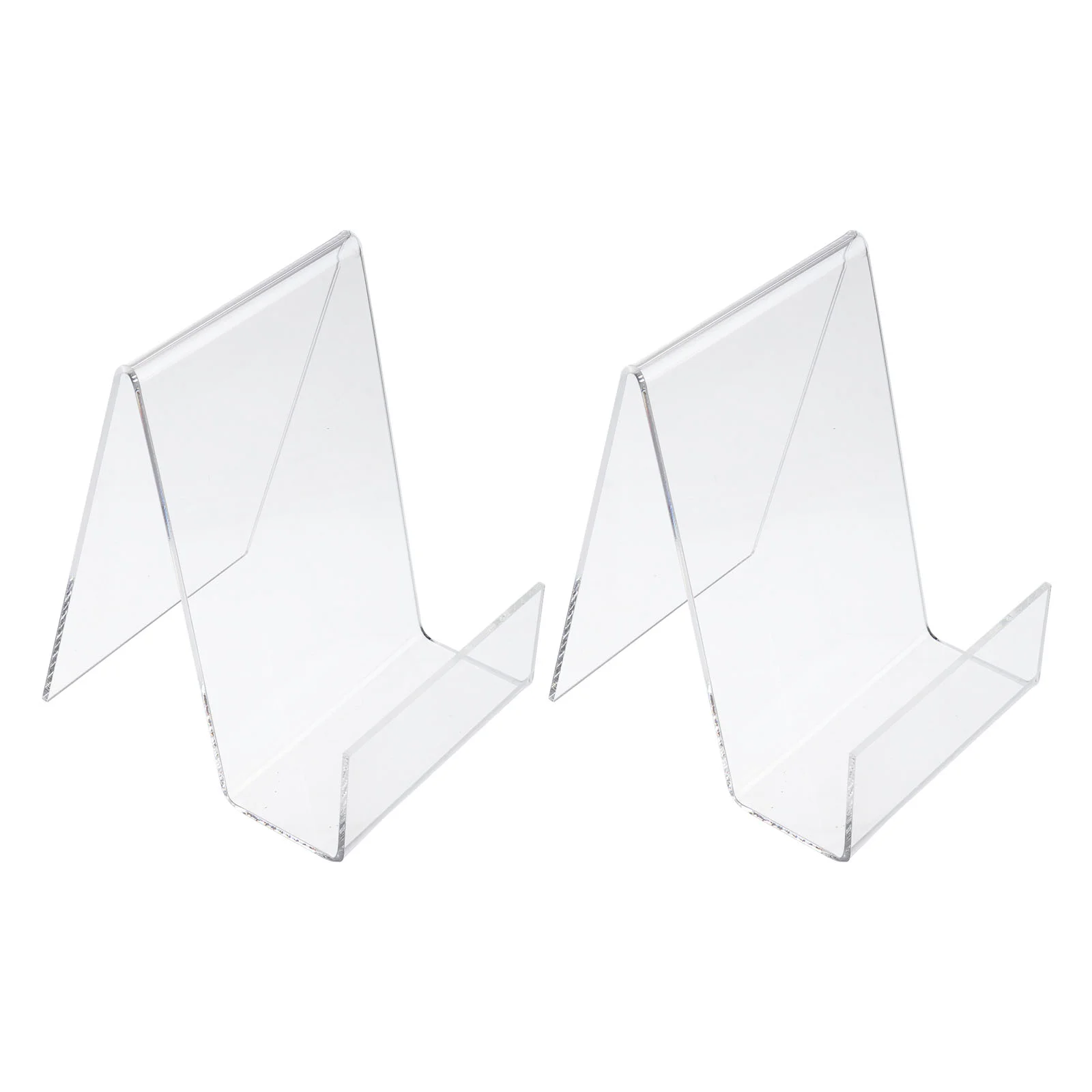 2pcs Book Display Rack Desktop Book Holder Stand Transparent Book Shelf Vertical Book Textbook Organizer
2pcs Book Display Rack Desktop Book Holder Stand Transparent Book Shelf Vertical Book Textbook Organizer